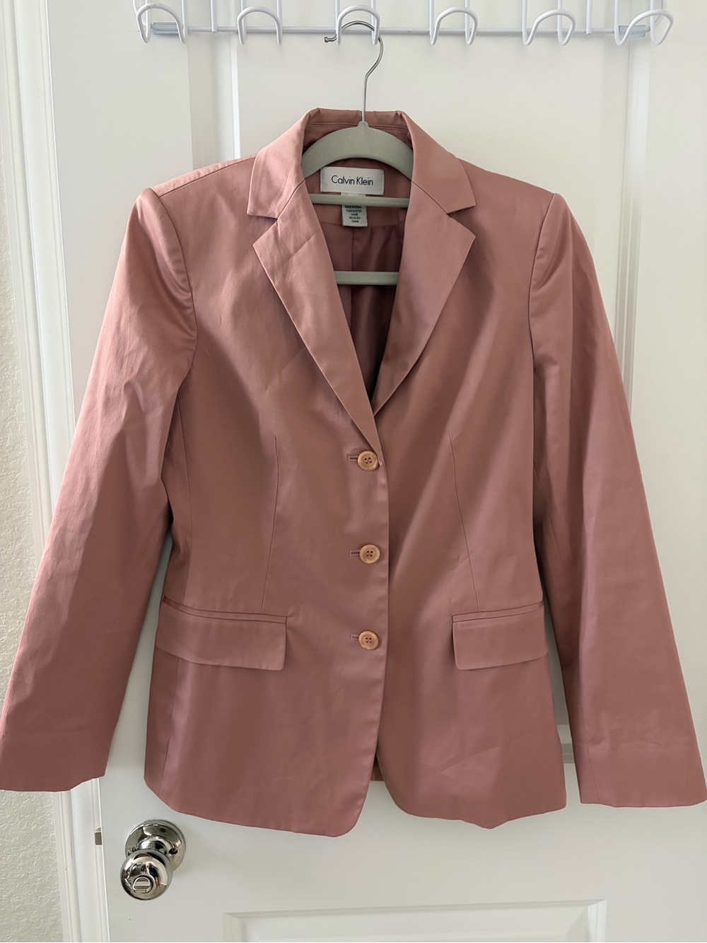 Calvin Klein Women's dusty Rose Blazer